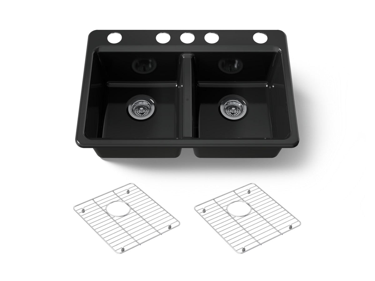 RIVERBY DOUBLE EQUAL UNDERMOUNT SINK