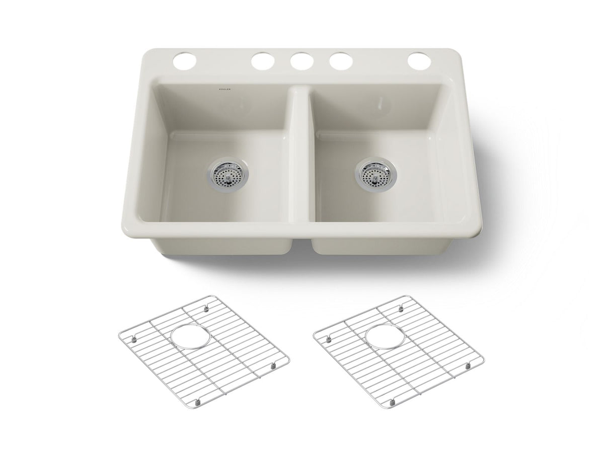 RIVERBY DOUBLE EQUAL UNDERMOUNT SINK
