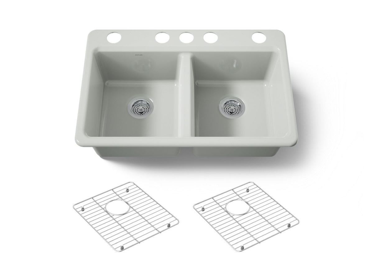 RIVERBY DOUBLE EQUAL UNDERMOUNT SINK