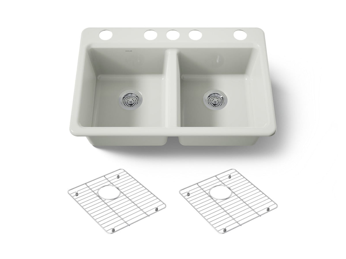 RIVERBY DOUBLE EQUAL UNDERMOUNT SINK