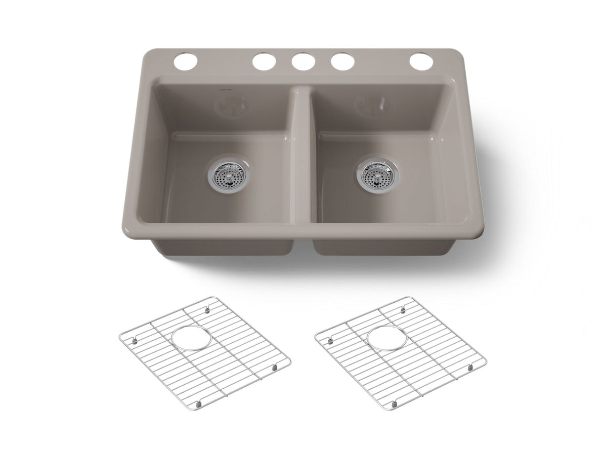 RIVERBY DOUBLE EQUAL UNDERMOUNT SINK