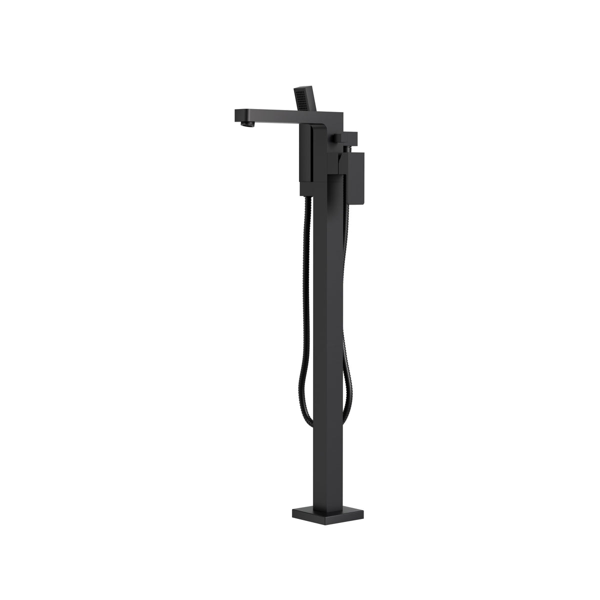 N85 MADISON FLOORMOUNT TUB FILLER WITH HANDSHOWER