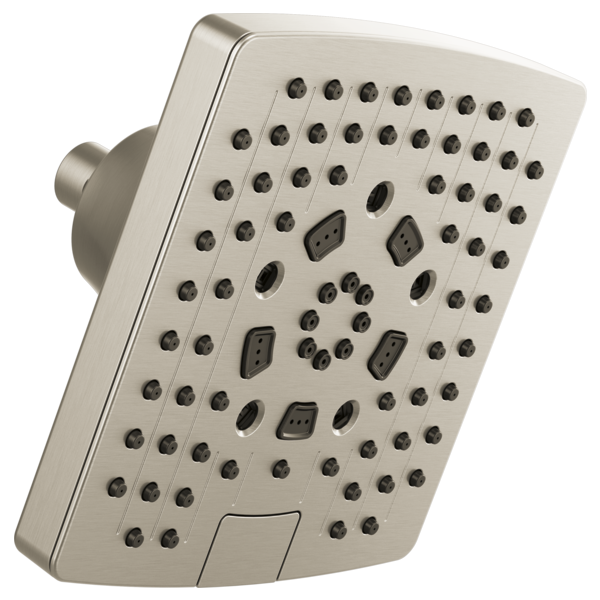 SQUARE MULTIFUNCTION SHOWERHEAD - 1.75