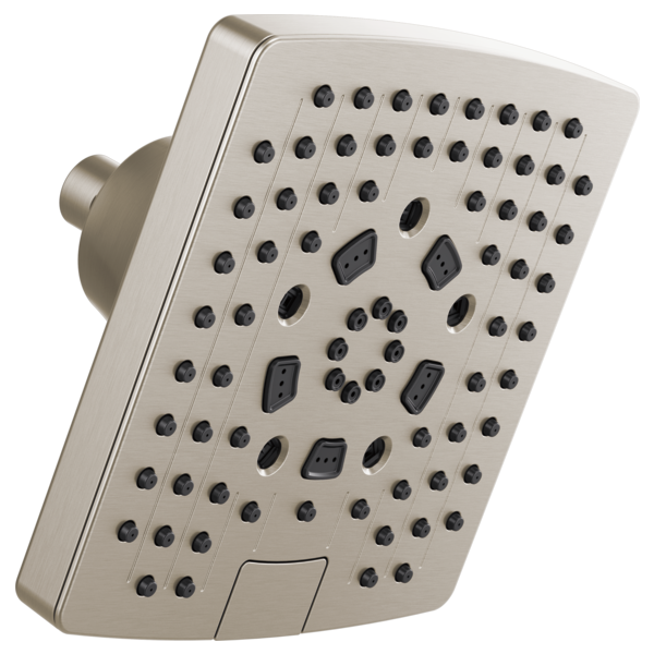 SQUARE MULTIFUNCTION SHOWERHEAD - 1.75