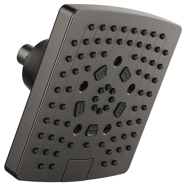 SQUARE MULTIFUNCTION SHOWERHEAD - 1.75