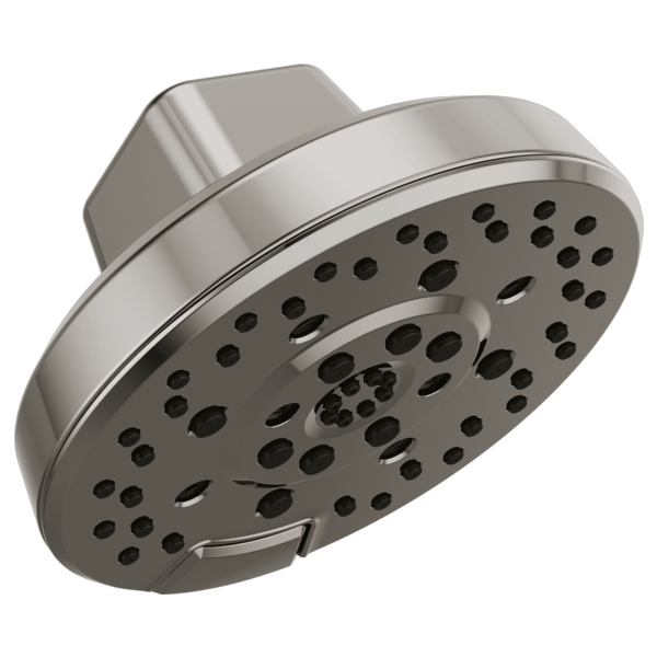 4-FUNCTION RAINCAN SHOWERHEAD WITH H2OKINETIC TECHNOLOGY