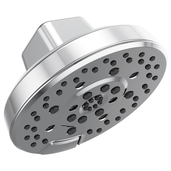 4-FUNCTION RAINCAN SHOWERHEAD WITH H2OKINETIC TECHNOLOGY