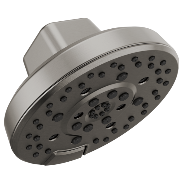 4-FUNCTION RAINCAN SHOWERHEAD WITH H2OKINETIC TECHNOLOGY