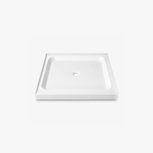 42" X 36" Double Threshold Showerbase Center Drain