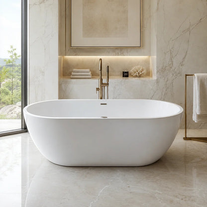 67" X 32" Freestanding Tub