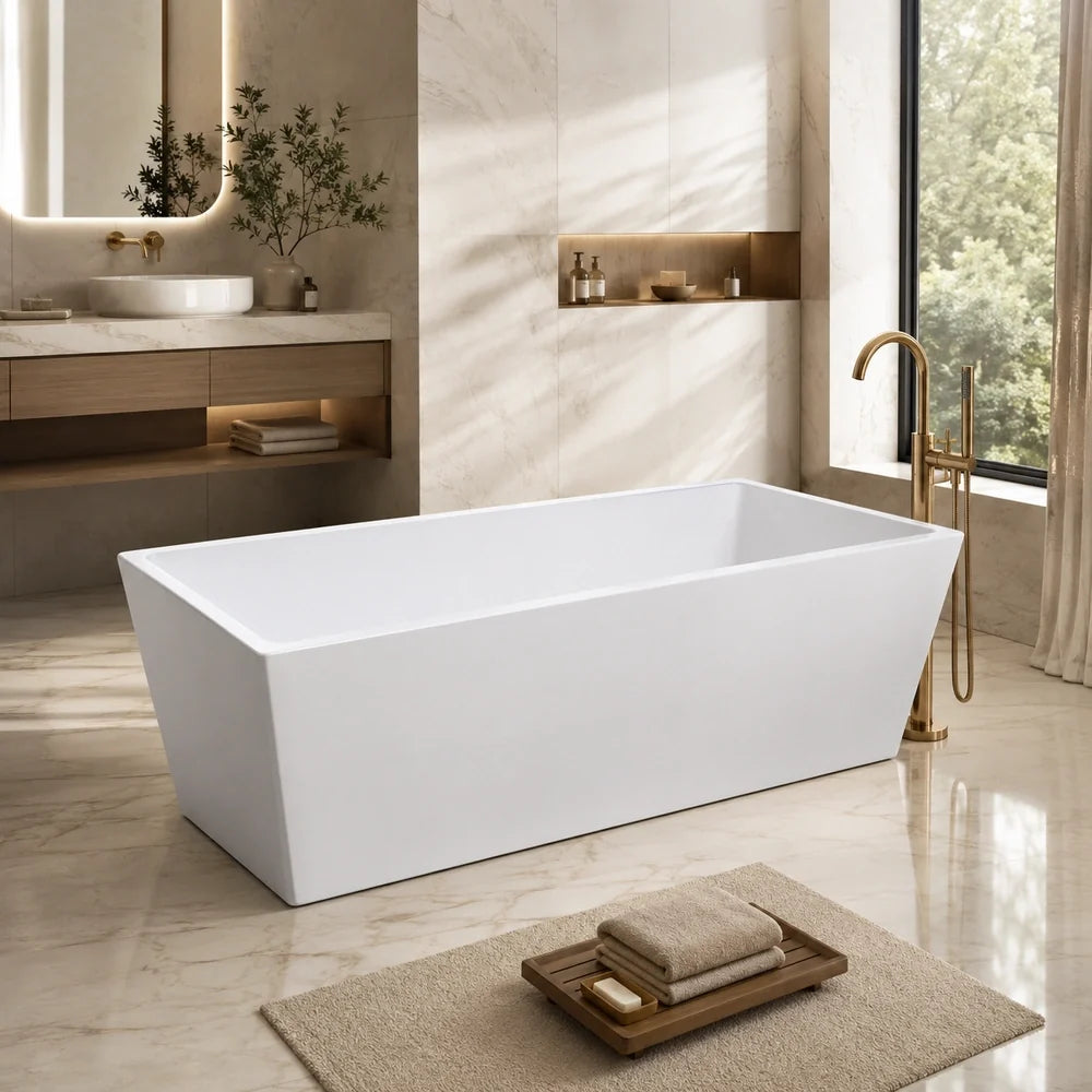 67" X 29" Freestanding Tub