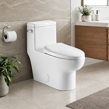One Piece Elongated Toilet