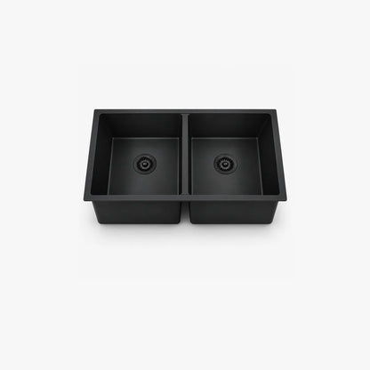 32" Undermount Double Bowl Kitchen Sink