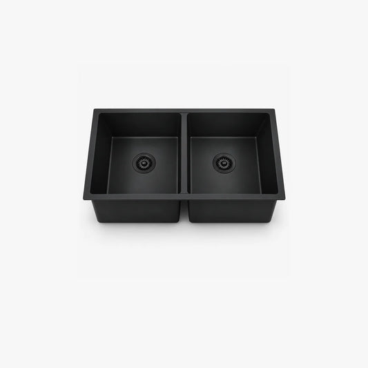 32" Undermount Double Bowl Kitchen Sink