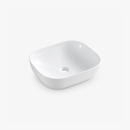 20" Rectangular Vessel Bathroom Sink
