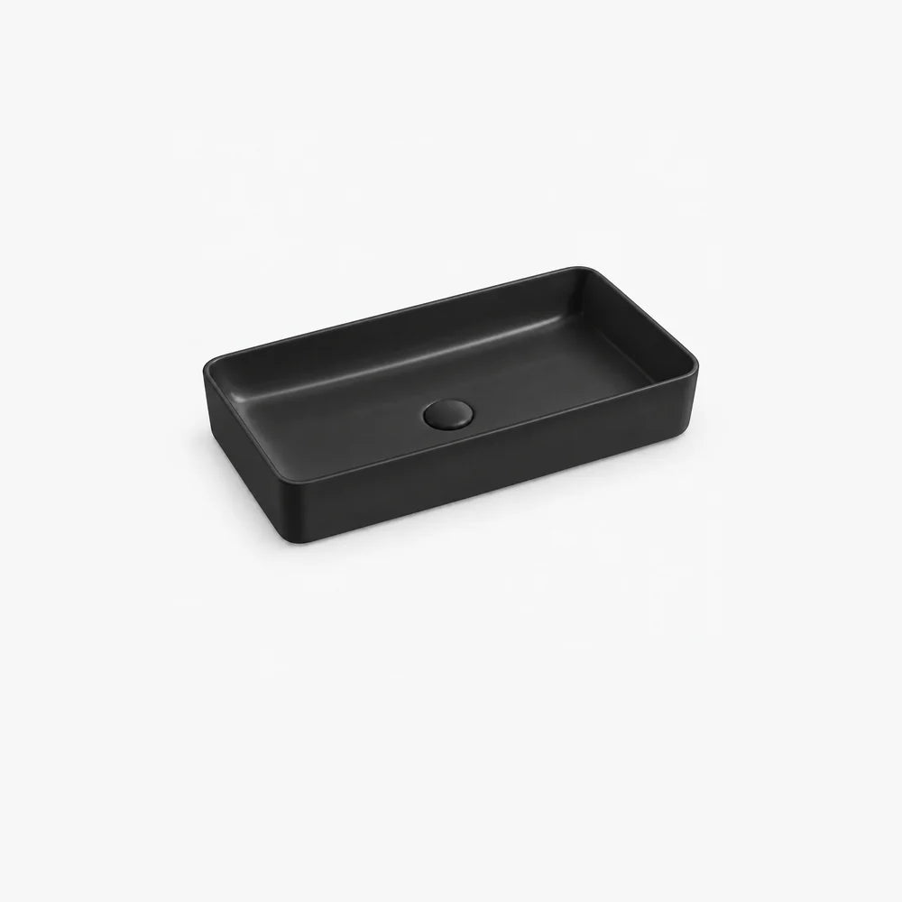 24" Rectangular Vessel Bathroom Sink