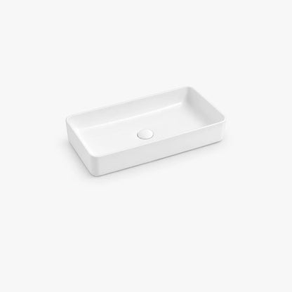 24" Rectangular Vessel Bathroom Sink