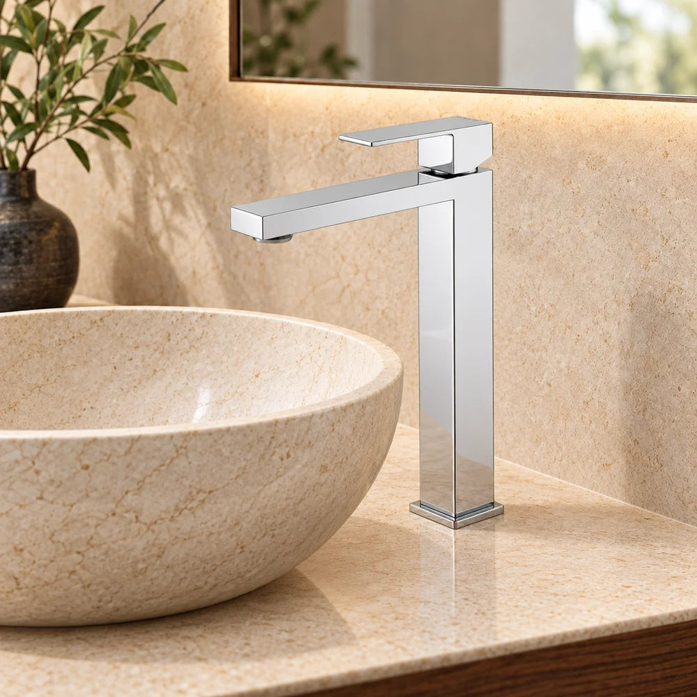 Single Handle Tall Lavatory Faucet