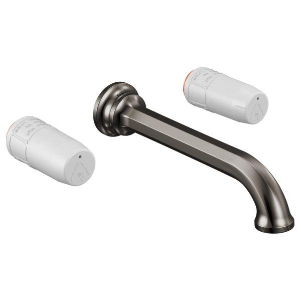 WALL-MOUNT BATHROOM 2H TRIM W/O HANDLES