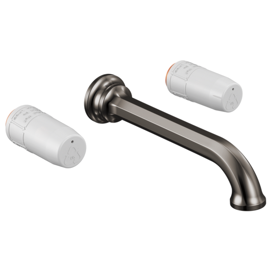 WALL-MOUNT BATHROOM 2H TRIM W/O HANDLES