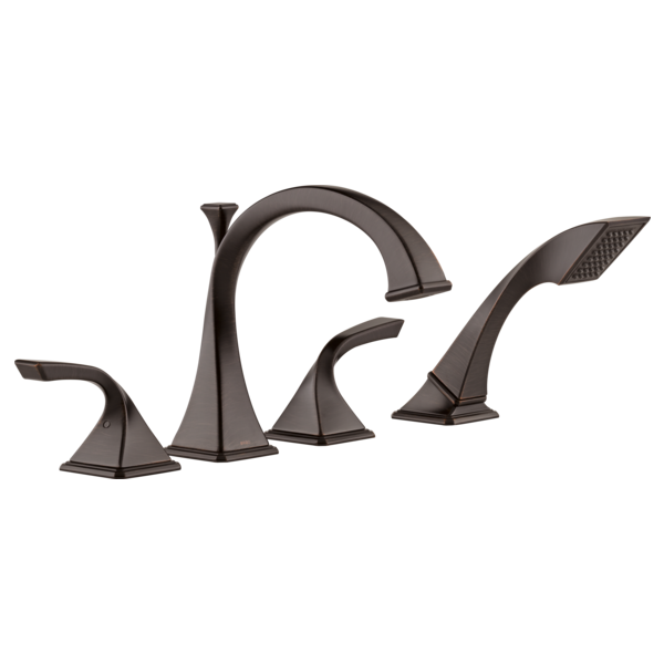 BRIZO VIRAGE: ROMAN TUB       WITH HANDSHOWER