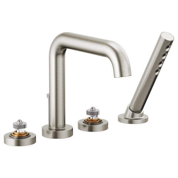 4 HOLE ROMAN TUB WITH HANDSHOWER