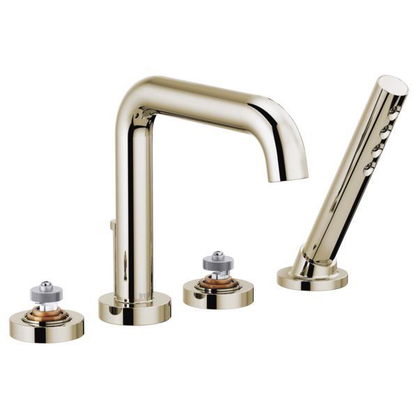 4 HOLE ROMAN TUB WITH HANDSHOWER