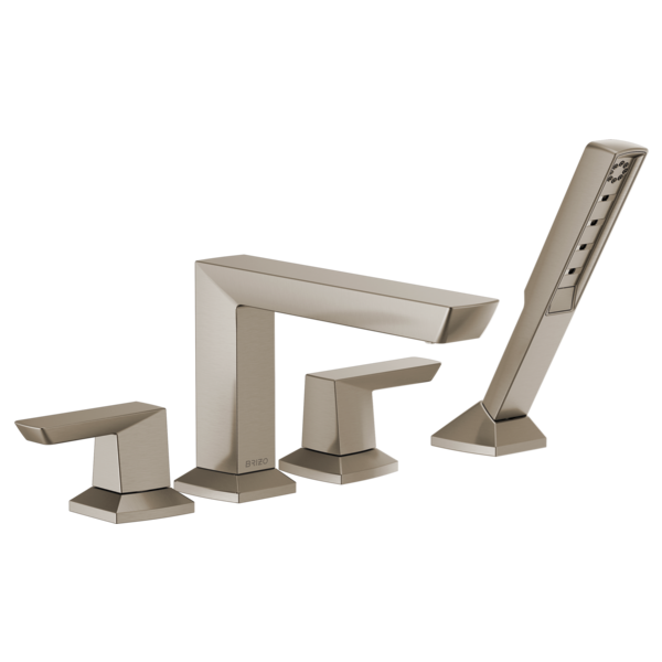 4 HOLE ROMAN TUB WITH HANDSHOWER