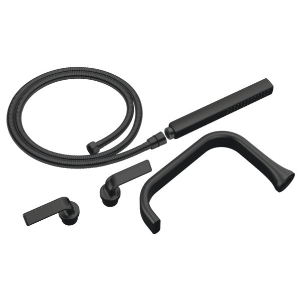 2H TUB FILLER TRIM KIT - TWIST LEVER