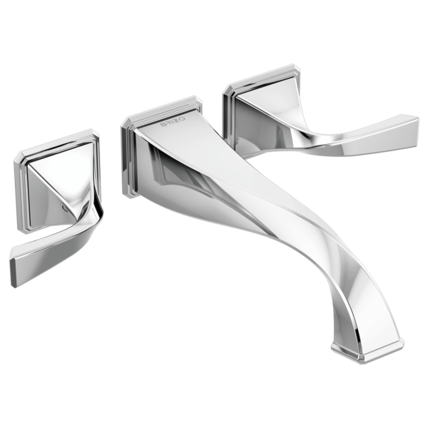 TWO-HANDLE WALL MOUNT TUB FILLER