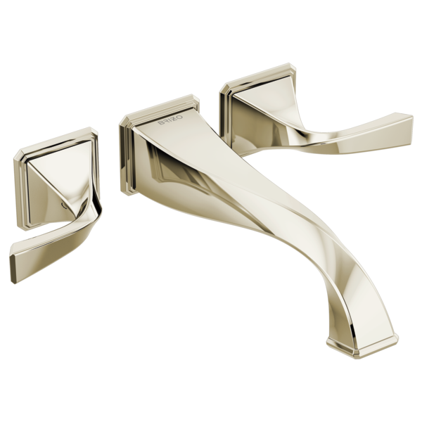 TWO-HANDLE WALL MOUNT TUB FILLER
