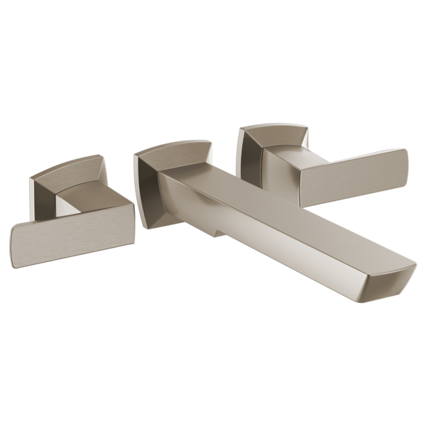 TWO HANDLE WALL MOUNT TUB FILLER