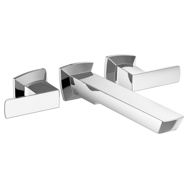 TWO HANDLE WALL MOUNT TUB FILLER