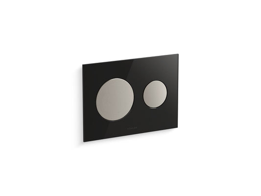 SKIM PNEUMATIC IN-WALL FACEPLATE, DUAL