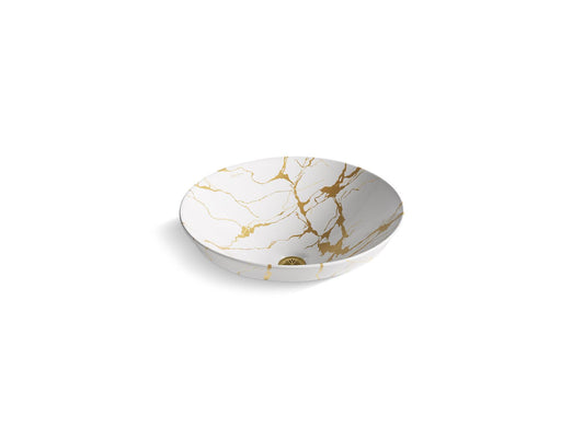 AUREUS ROUND SEMI-RECESSED VESSEL