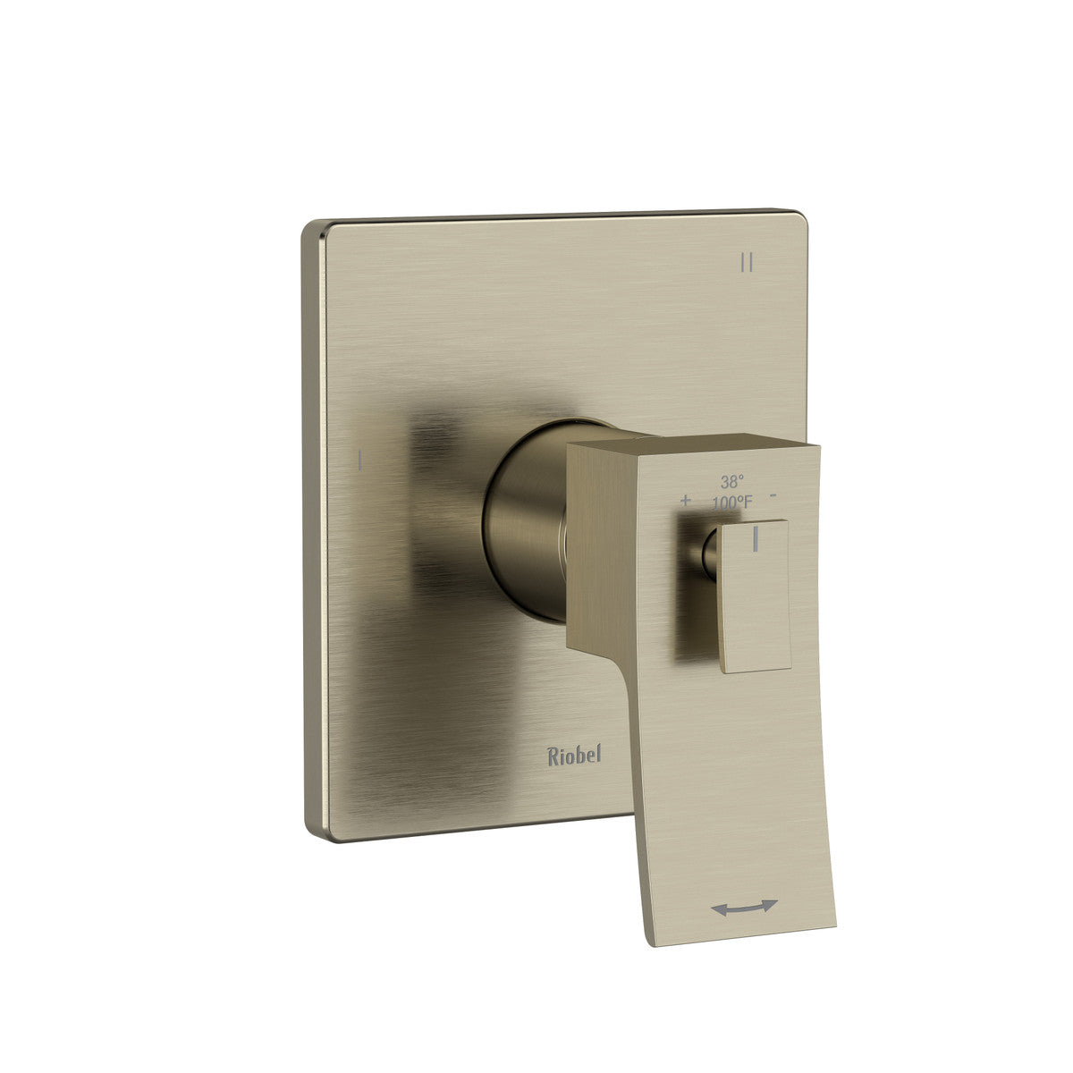 Zendo 1/2" Therm & Pressure Balance Trim With 5 Functions