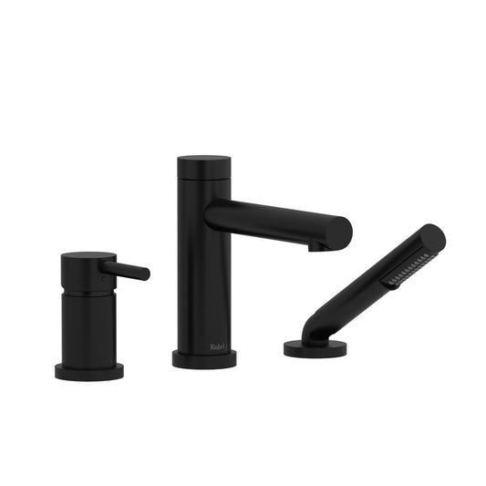 GS 3-Hole Pressure Balance Deck Mount Tub Filler Trim
