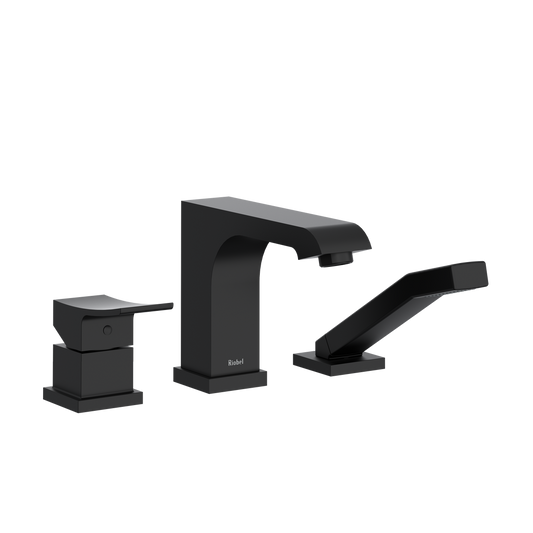 Zendo 3-Hole Deck Mount Tub Filler Trim