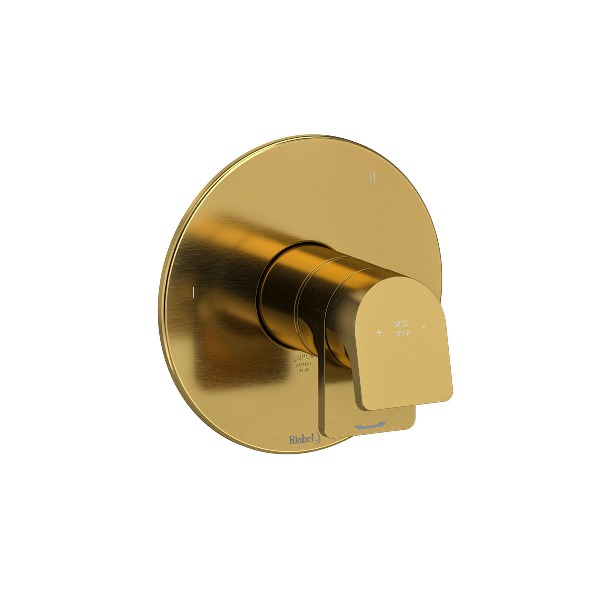 Ode 1/2" Therm & Pressure Balance Trim With 3 Functions