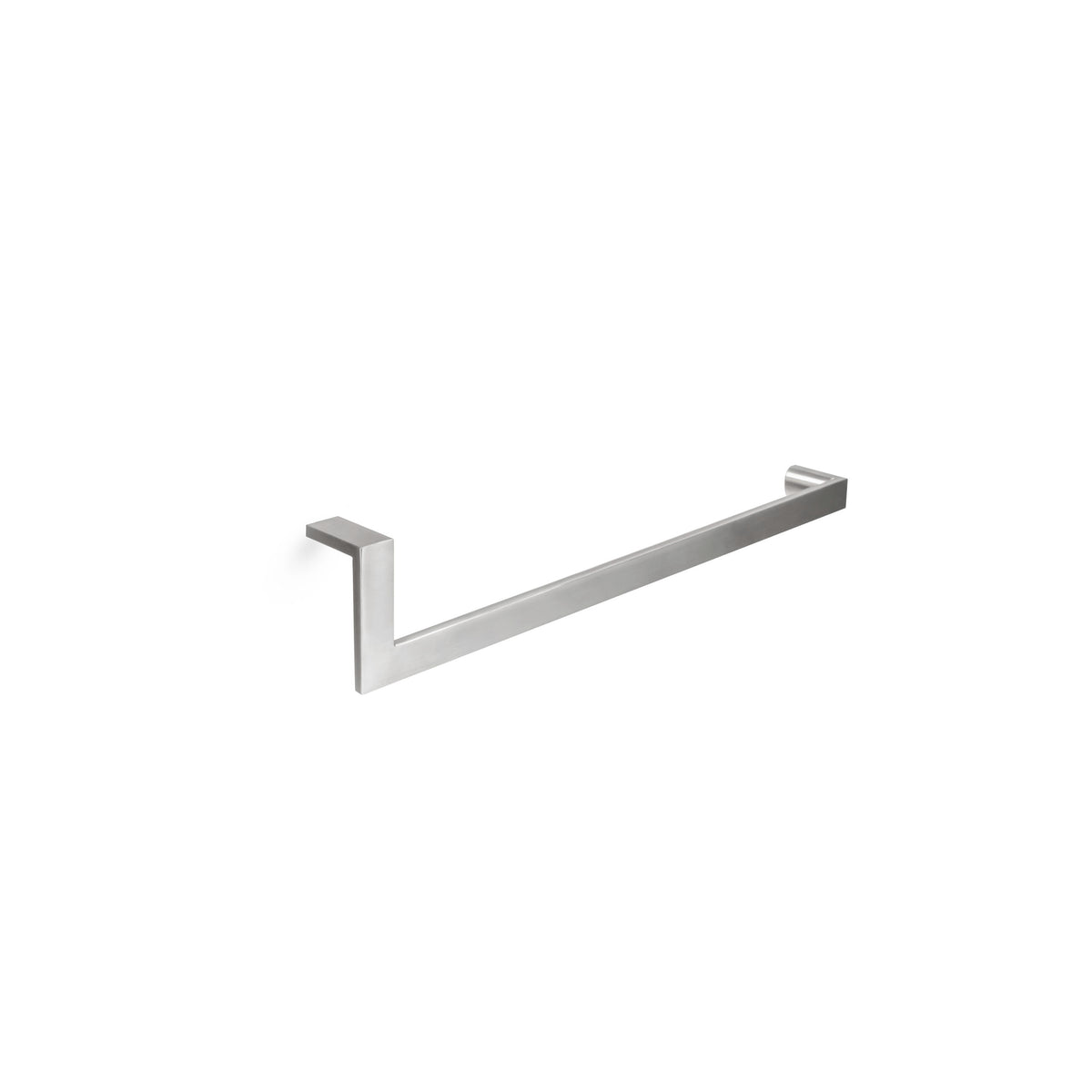 'J' Shape Door Handle - Concealed Surface (Face Mount) - Modern Barn Door Handle