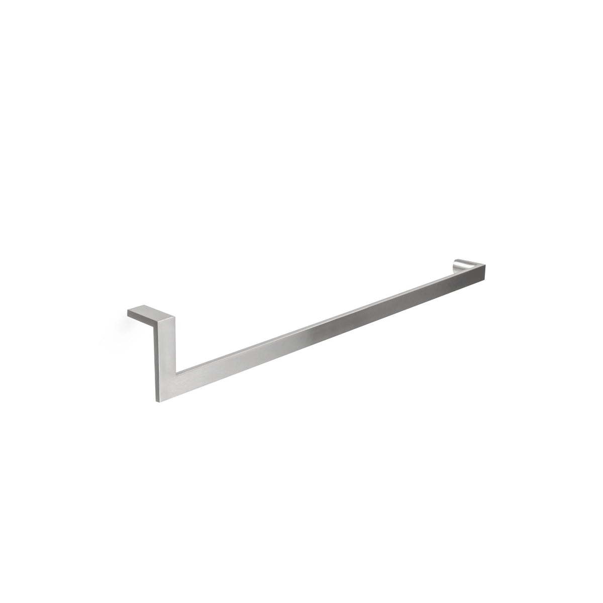 'J' Shape Door Handle - Concealed Surface (Face Mount) - Modern Barn Door Handle