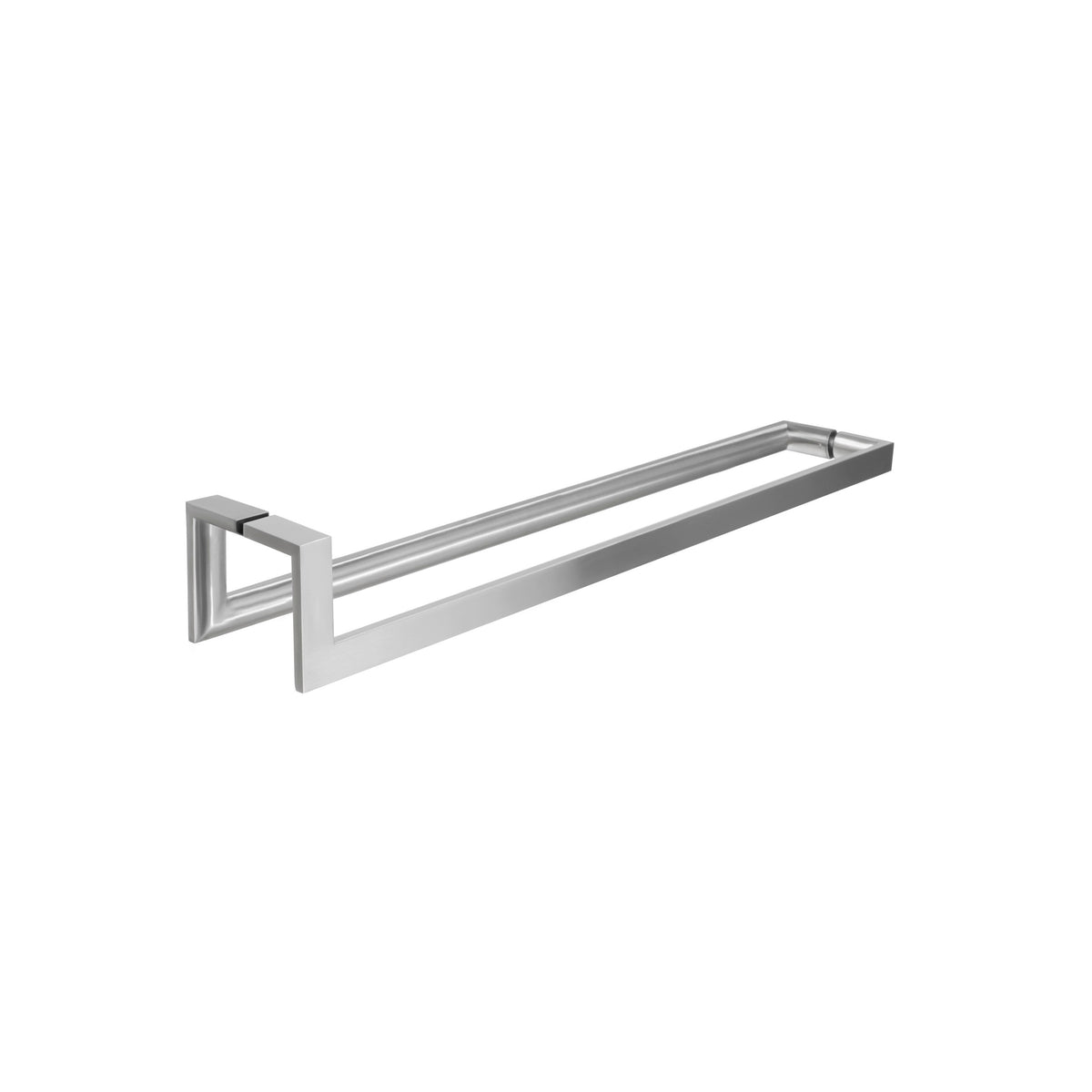 'J'+'L' Shape - Door Handle set - Back-to-Back for Solid Doors