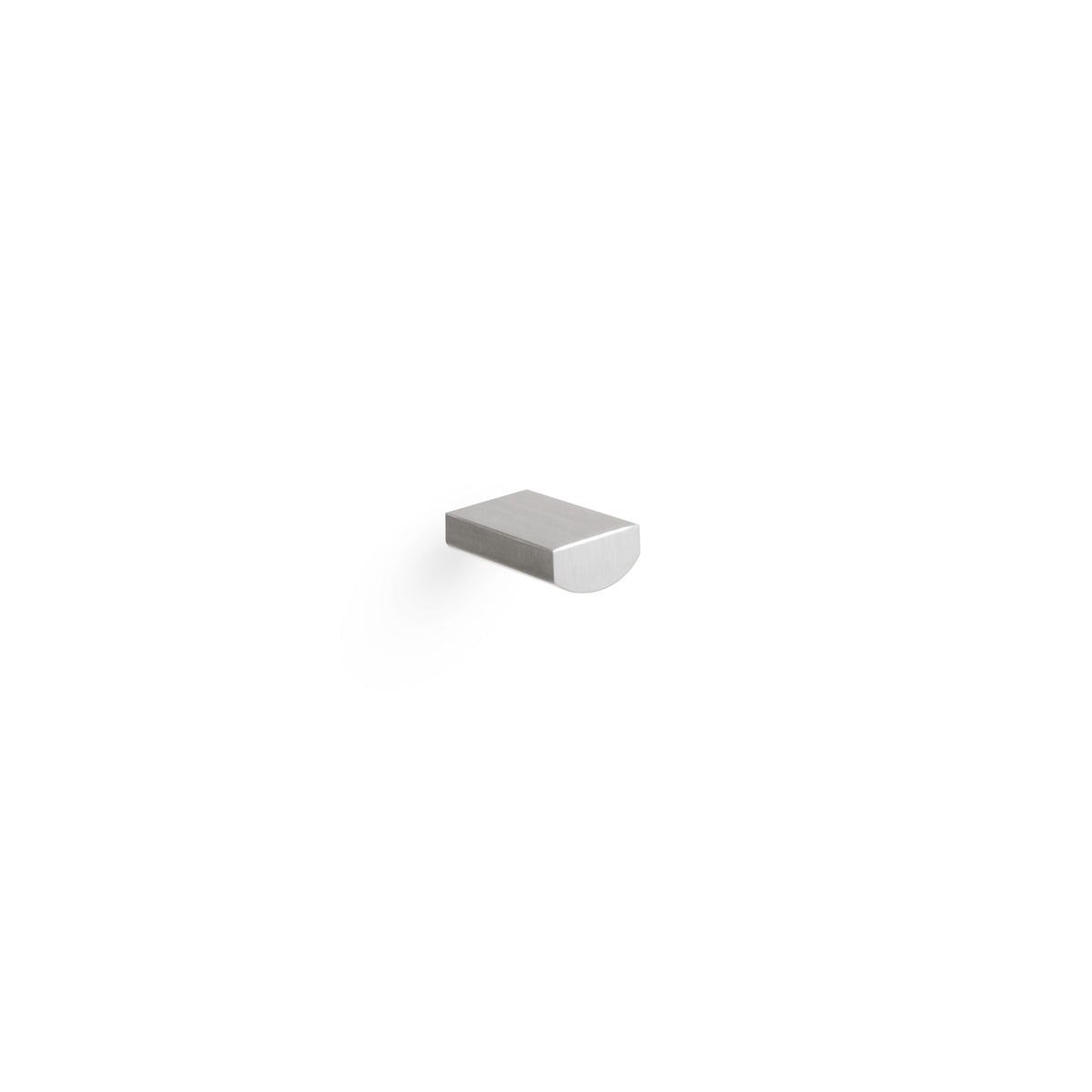 Single Door Pull - Thru Bolt Mount - Brushed