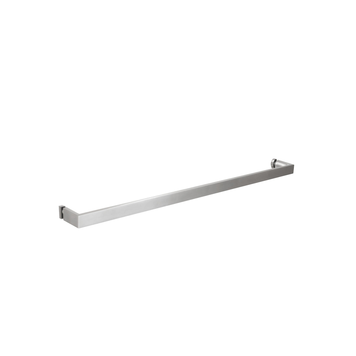 Glass Door Handle + Towel Bar - Single Sided - Shower Door Handle