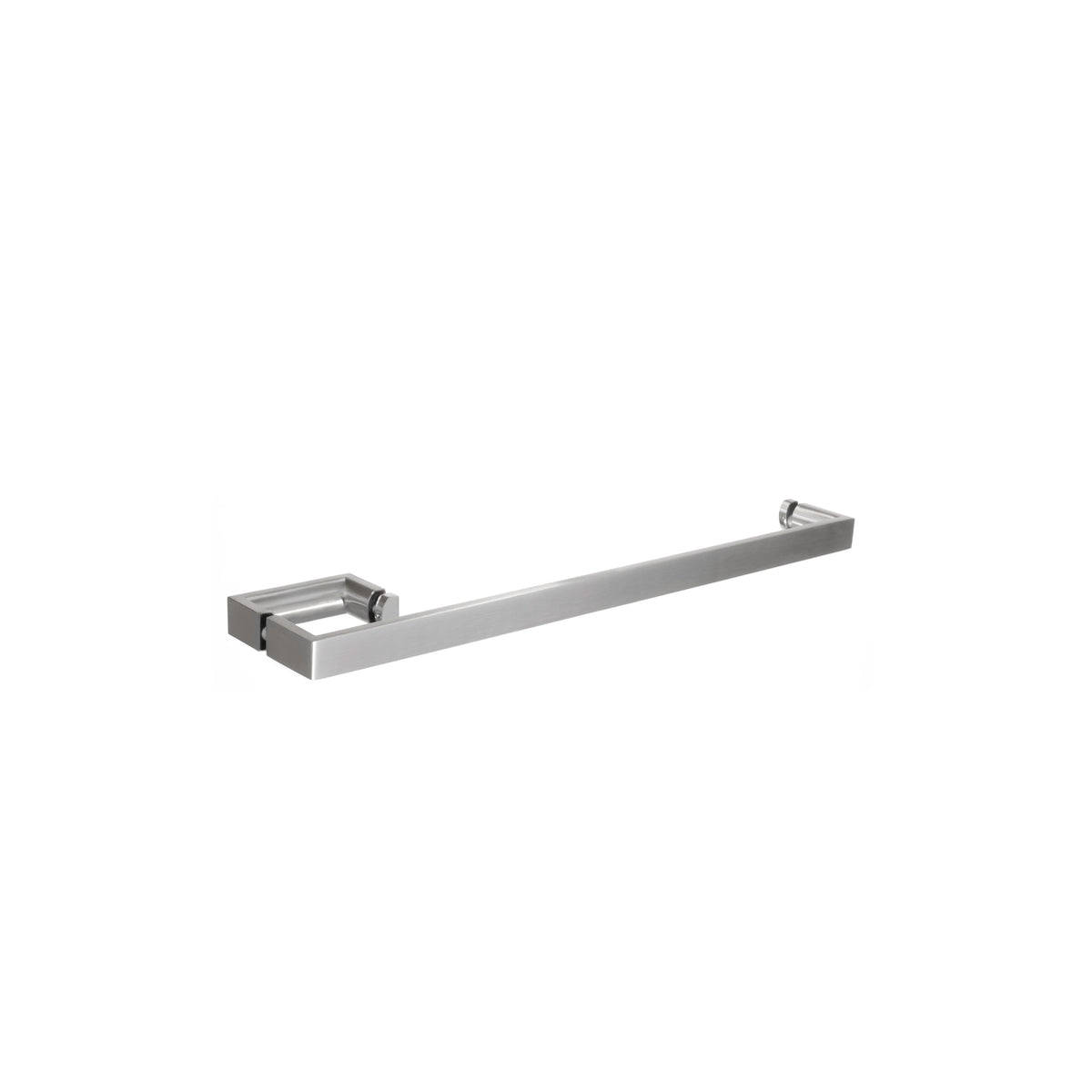 'I'+'U' shape - Glass Door Handle set: Handle + Towel Bar