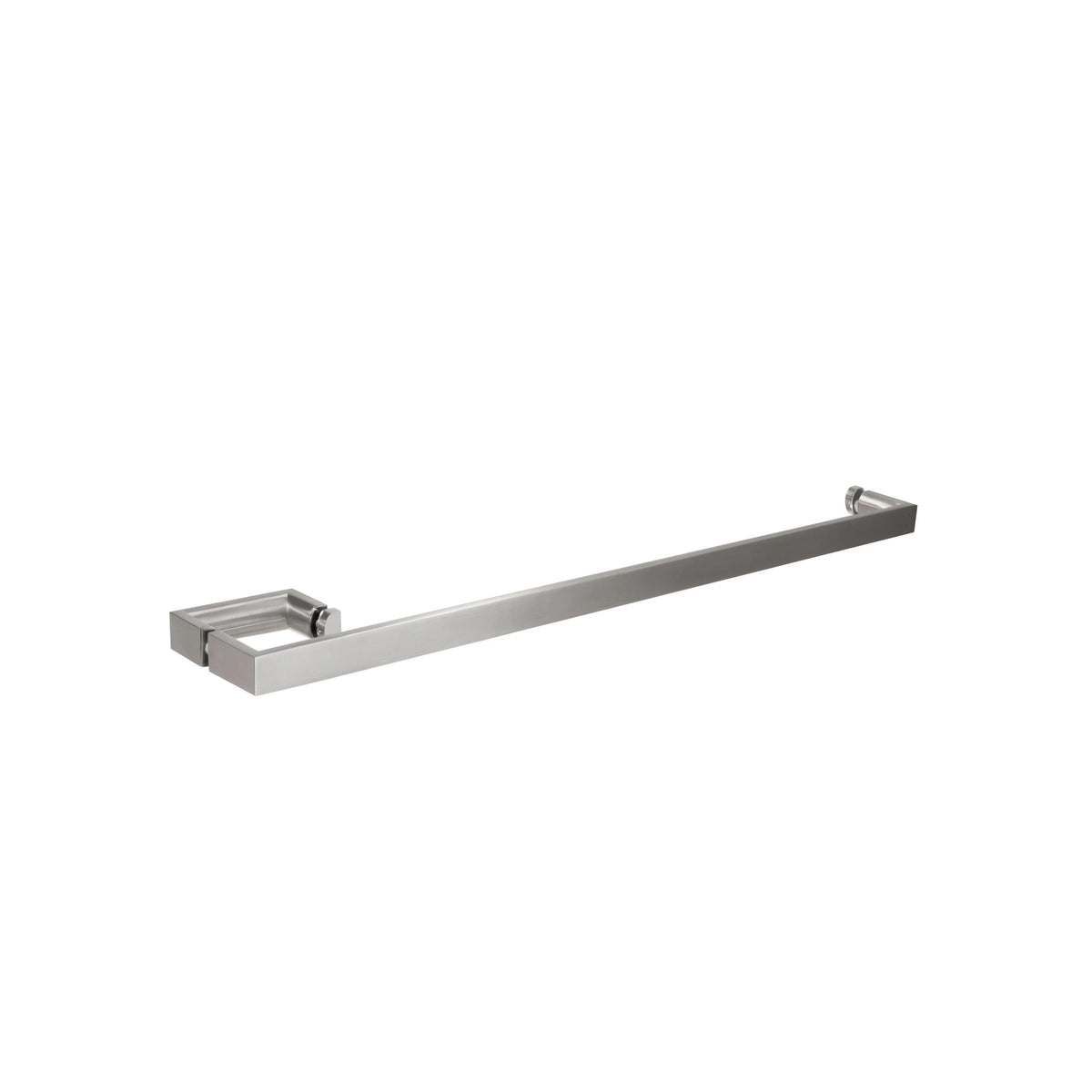 'I'+'U' shape - Glass Door Handle set: Handle + Towel Bar