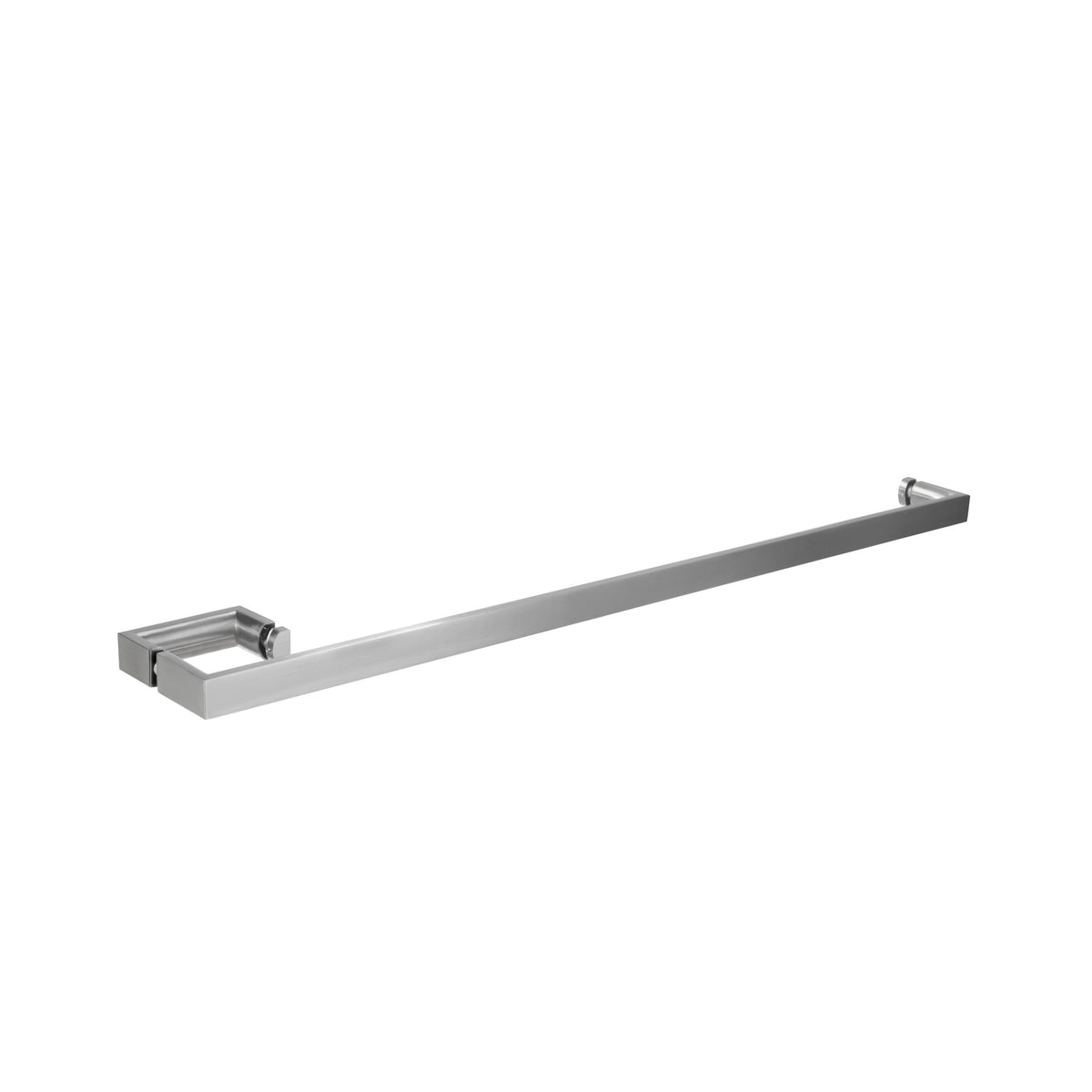 'I'+'U' shape - Glass Door Handle set: Handle + Towel Bar