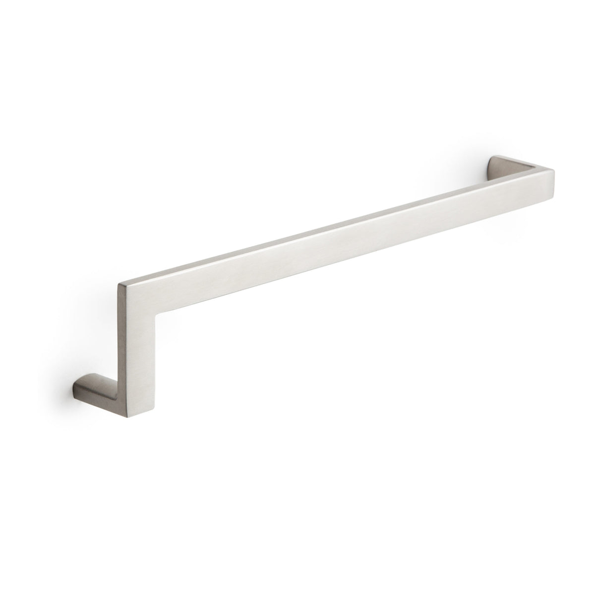 'L' Shape - Cabinet Pull - 7 1/2" [190mm] Center to Center (Modern Cabinet Pull Design) - Brushed