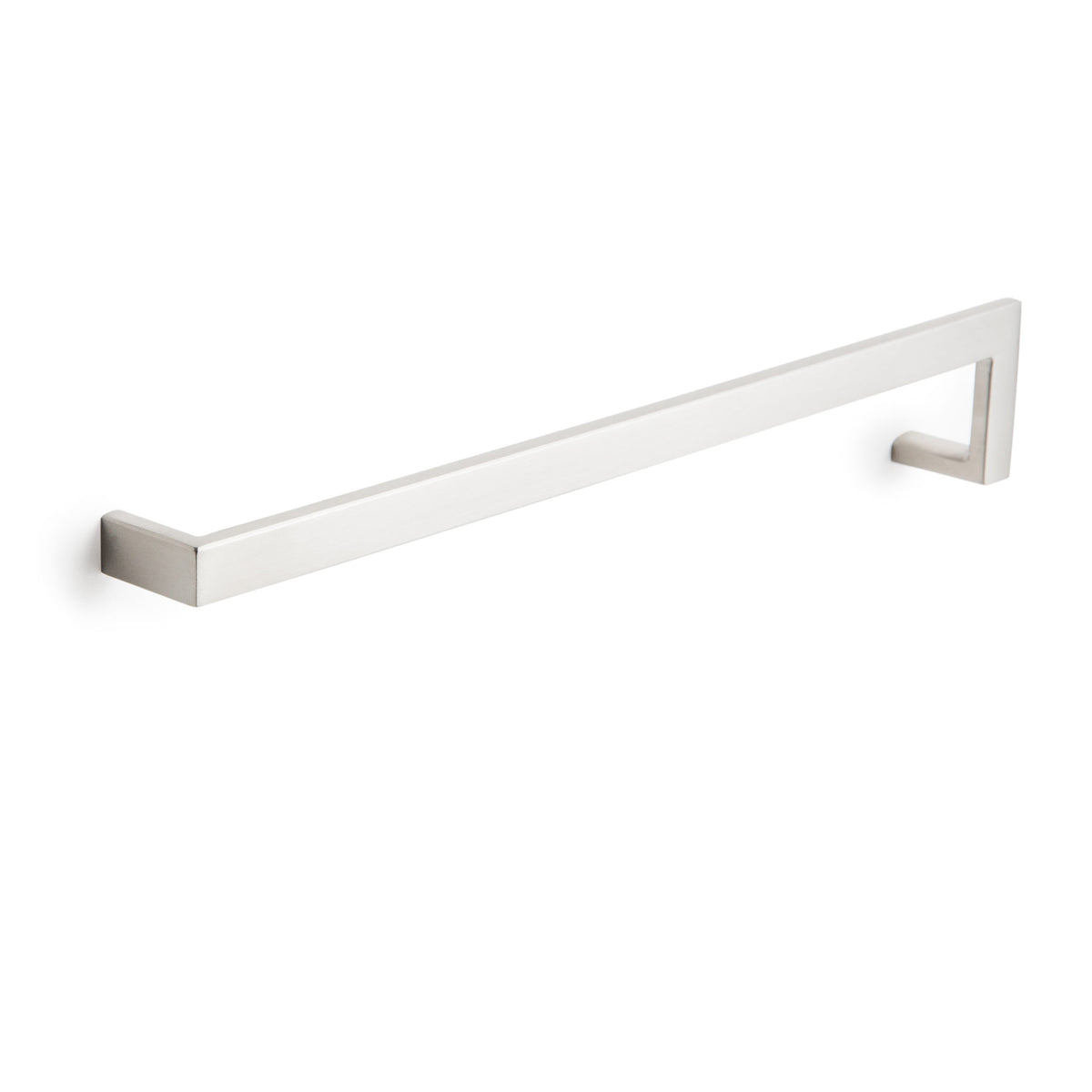 'J' Shape - Cabinet Pull - 10 inch [254mm] Centre to Centre (Modern Cabinet Pull Design) - Brushed