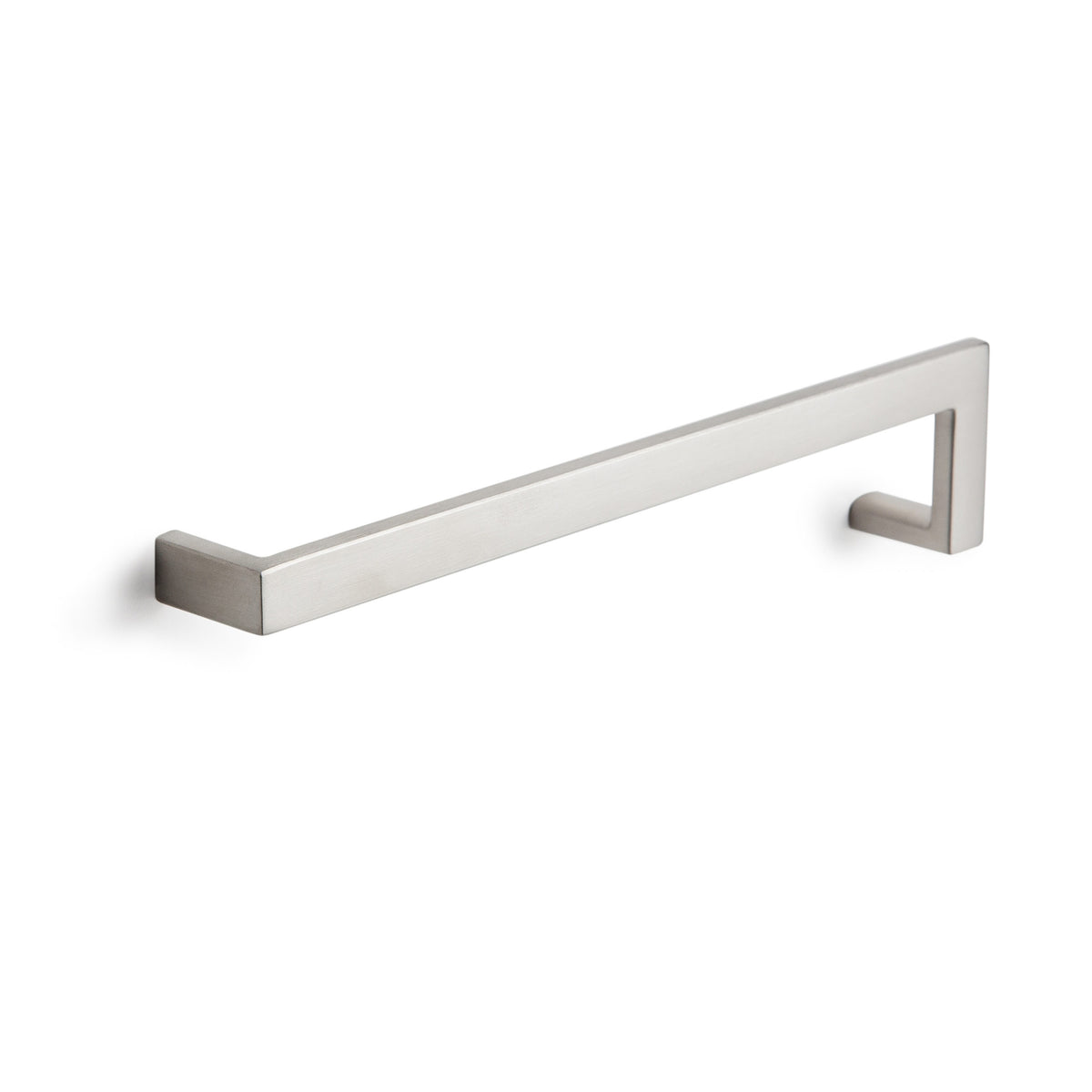 'J' Shape - Cabinet Pull - 7 1/2" [190mm] Center to Center (Modern Cabinet Pull Design) - Brushed
